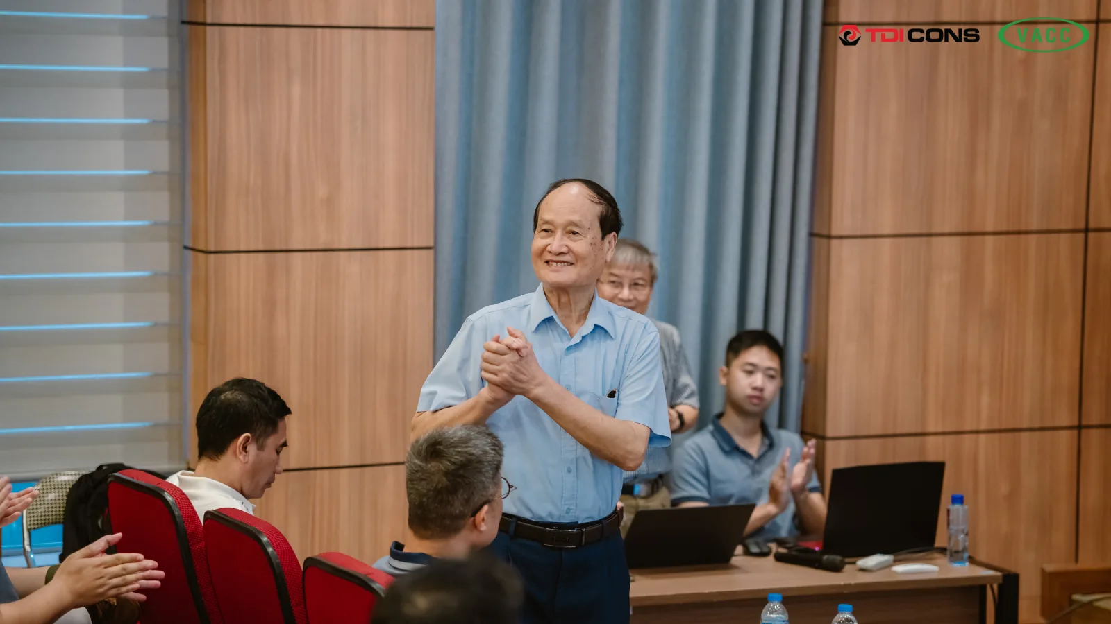 越南建筑承包商协会代表