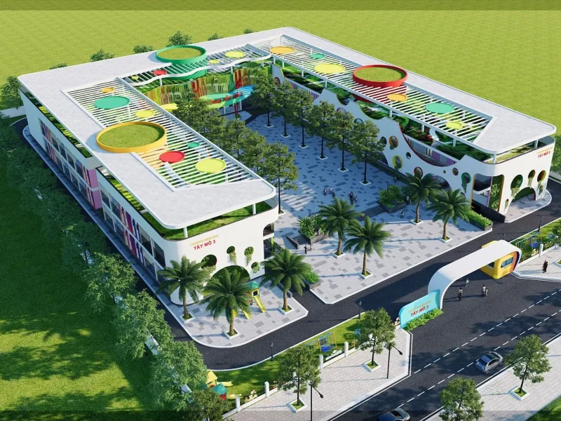 西姥坊 C3 幼儿园 (Trường Mầm non C3 Tây Mỗ)